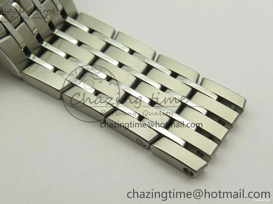 0403 De Ville Hour Vision 41mm SS VSF 1:1 Best Edition White Dial on SS Bracelet A8500 Super Clone Casual 7946